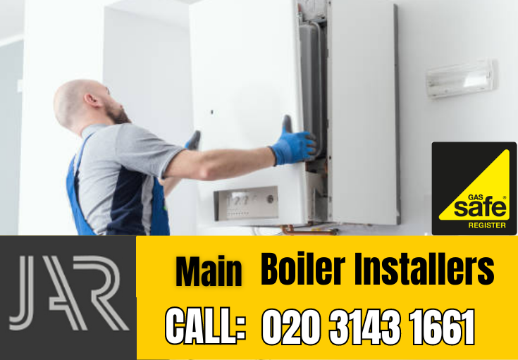 Main boiler installation Erith Marshes